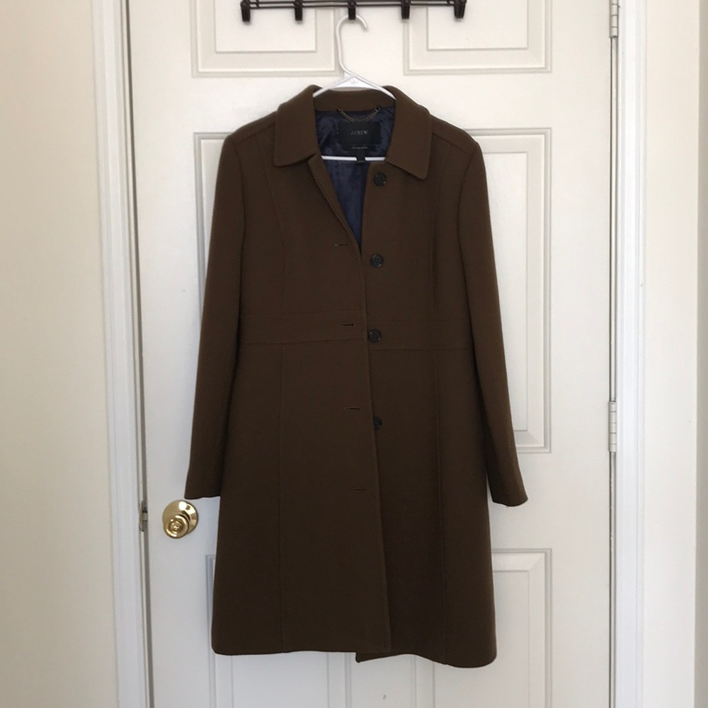 J Crew Italian Wool topcoat